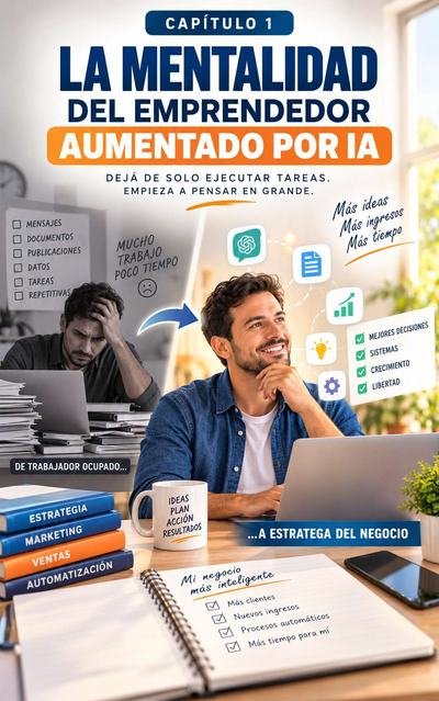 Capítulo 1: La mentalidad del emprendedor aumentado por IA